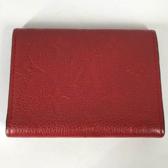Auth LOUIS VUITTON M58457 MonogramEmpreinte Annellop-Cult de Vuitto Bifold Card - Picture 6 of 14